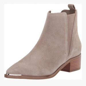 Marc Fisher Taupe Ankle Booties